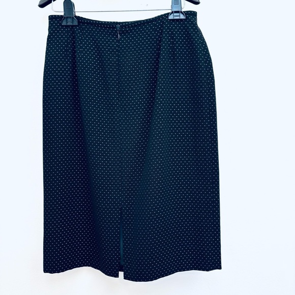 Stresa 2 Piece Classic Suit Pencil Skirt And Blazer Elegant Black White Size 8 - Picture 11 of 14